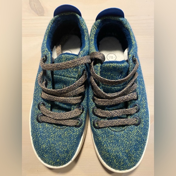 Allbirds wool pipers in turquoise blue - Picture 2 of 8